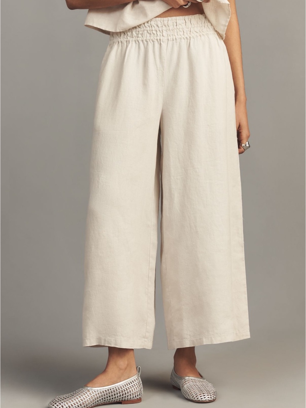 Anthropologie Somerset Linen Pants